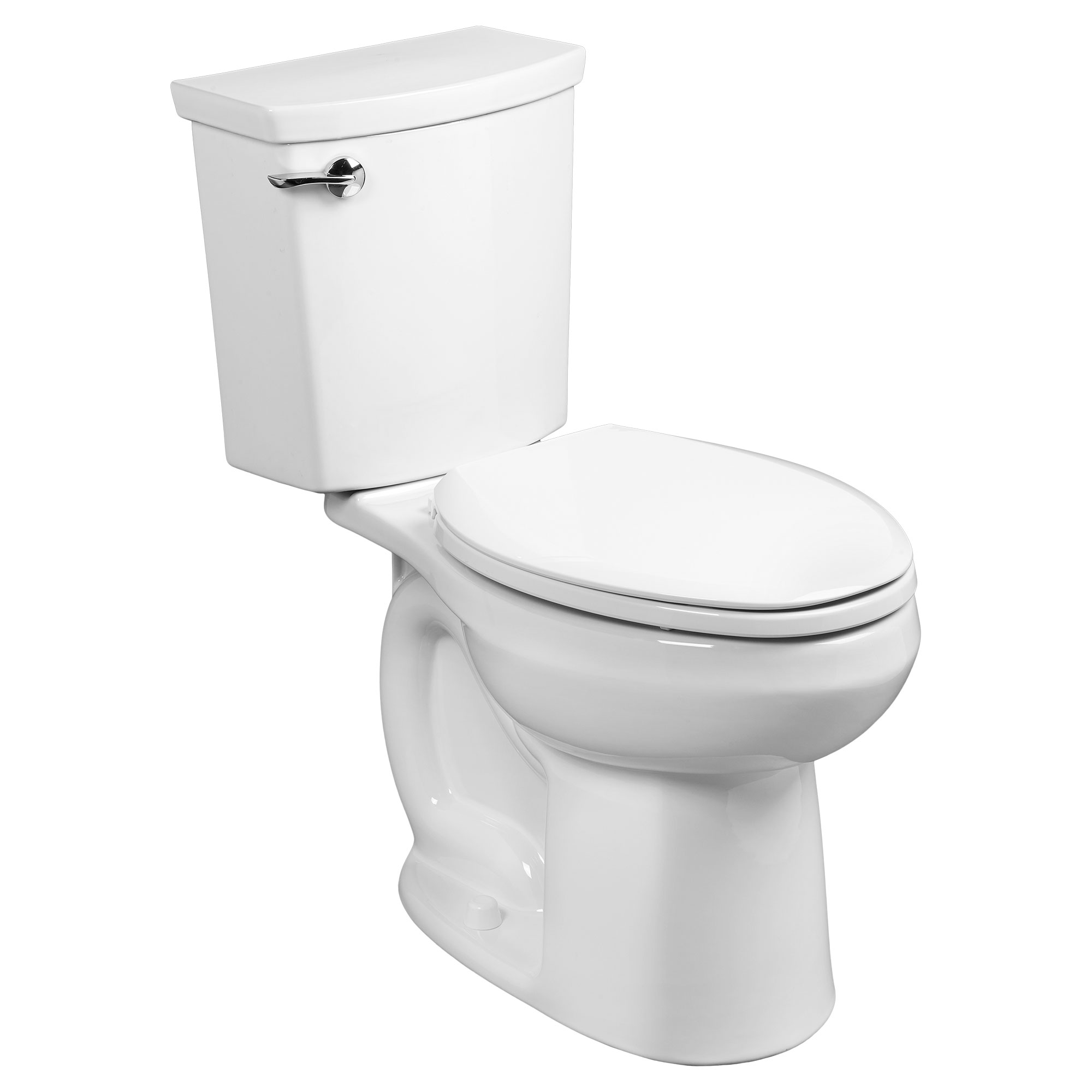 H2Optimum® Two-Piece 1.1 gpf/4.2 Lpf Chair Height Elongated Toilet Less Seat